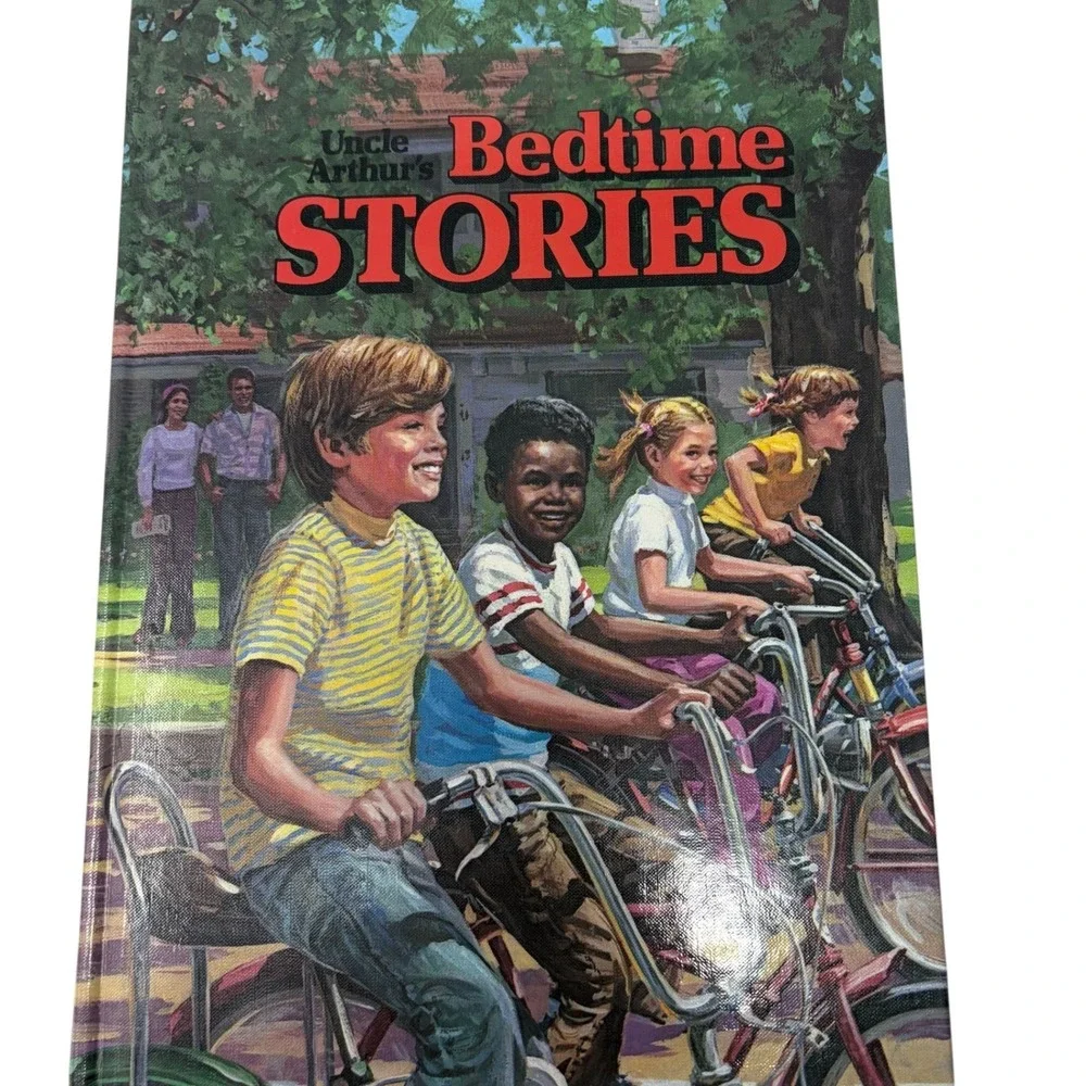Uncle Arthur's Bedtime Stories Set‎ 1-5 Vintage 1976 Hardcover Children Books
